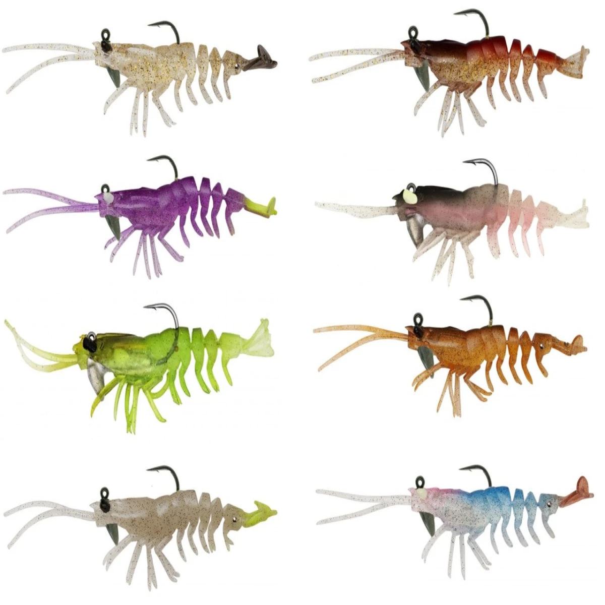 Savage Gear 3D Shrimp RTF 9 cm 7 gr Suni Yem 2 Adet - Gold