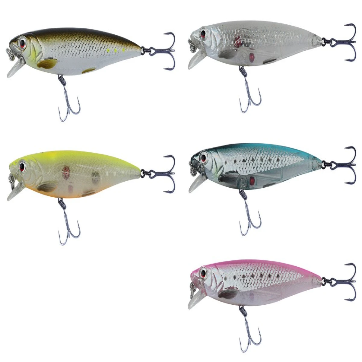 Savage gear 3D Twitch Minnow 6,6cm 6g Suni Yem - 02-Green Silver