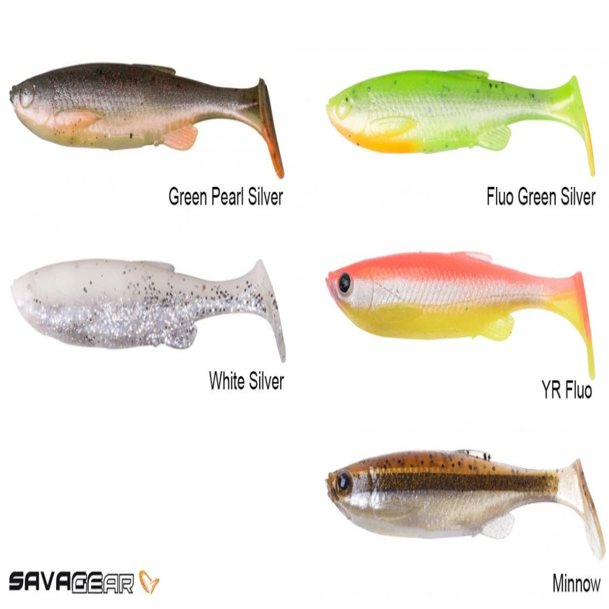 Savage gear LB 3D Fat Minnow T-Tail 10.5cm 11g Suni Yem - White Silver