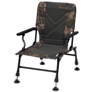 Prologic Avenger Relax Camo Chair W/Armrests&Covers 140 KG