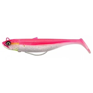 Savage Gear Savage Minnow Weedless 12.5 cm 28 gr 2+1 - Pink Pearl Silver