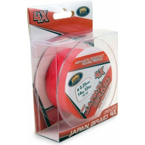 LINEAEFFE Japon Braid Red 400 mt 4 Örgü İp