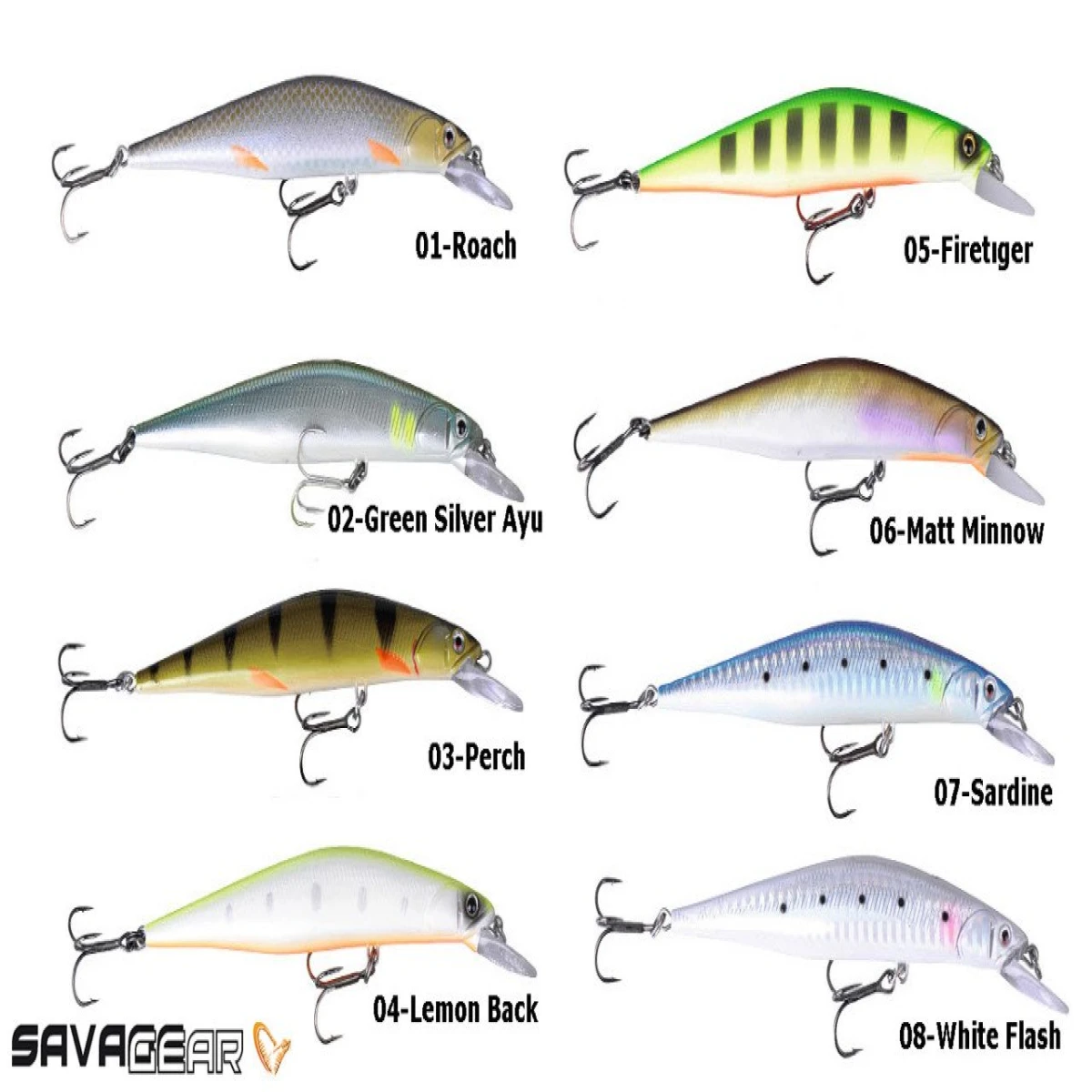 Savage gear Prey 11,5 cm 17 gr SS Suni Yem - 02-Green Silver Ayu