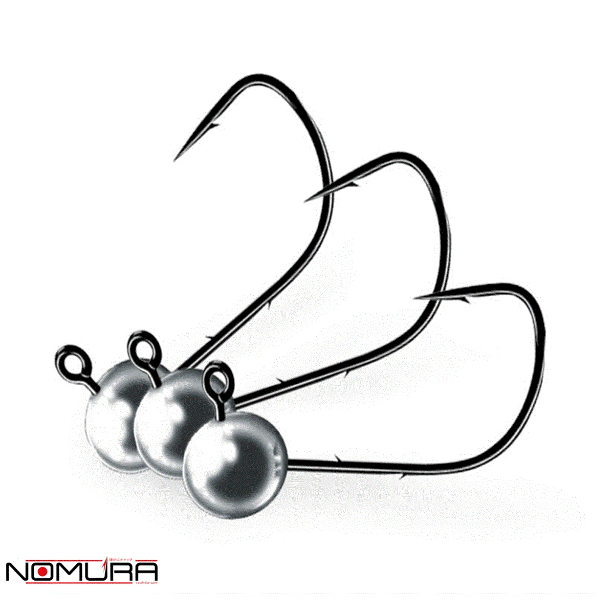 Nomura Jıg Head 2,5gr İğne 3 Adet Jig Head - No:4