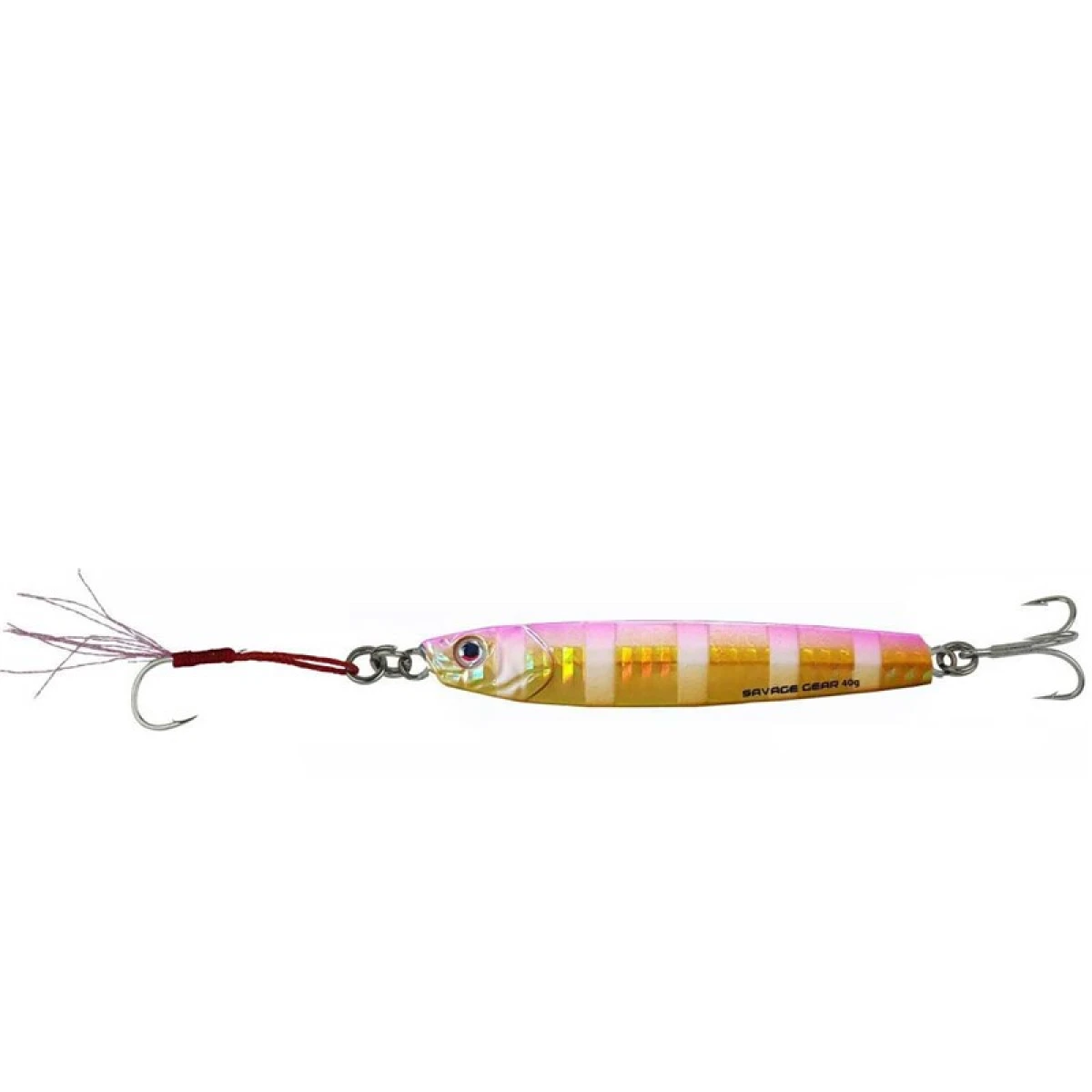 Savage gear 3D Slim Minnow 60 gr Jig Suni Yem - Gold Pink Zebra