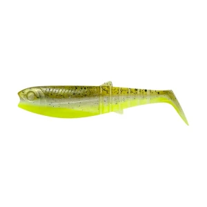 Savage Gear Cannibal Shad 12.5cm 20gr Suni Yem - Green Pearl Yellow