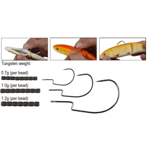 Savage gear 4Play Weedless Hook 5 Adet İğne - M #4/0