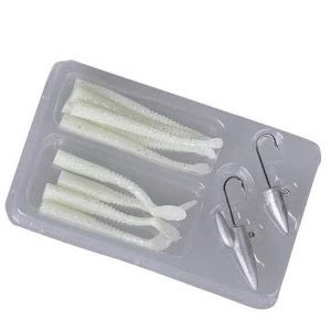 Savage gear Lrf Micro Sandeel Kit 12 Adet(1+1.5+5) Suni Yem - Glow