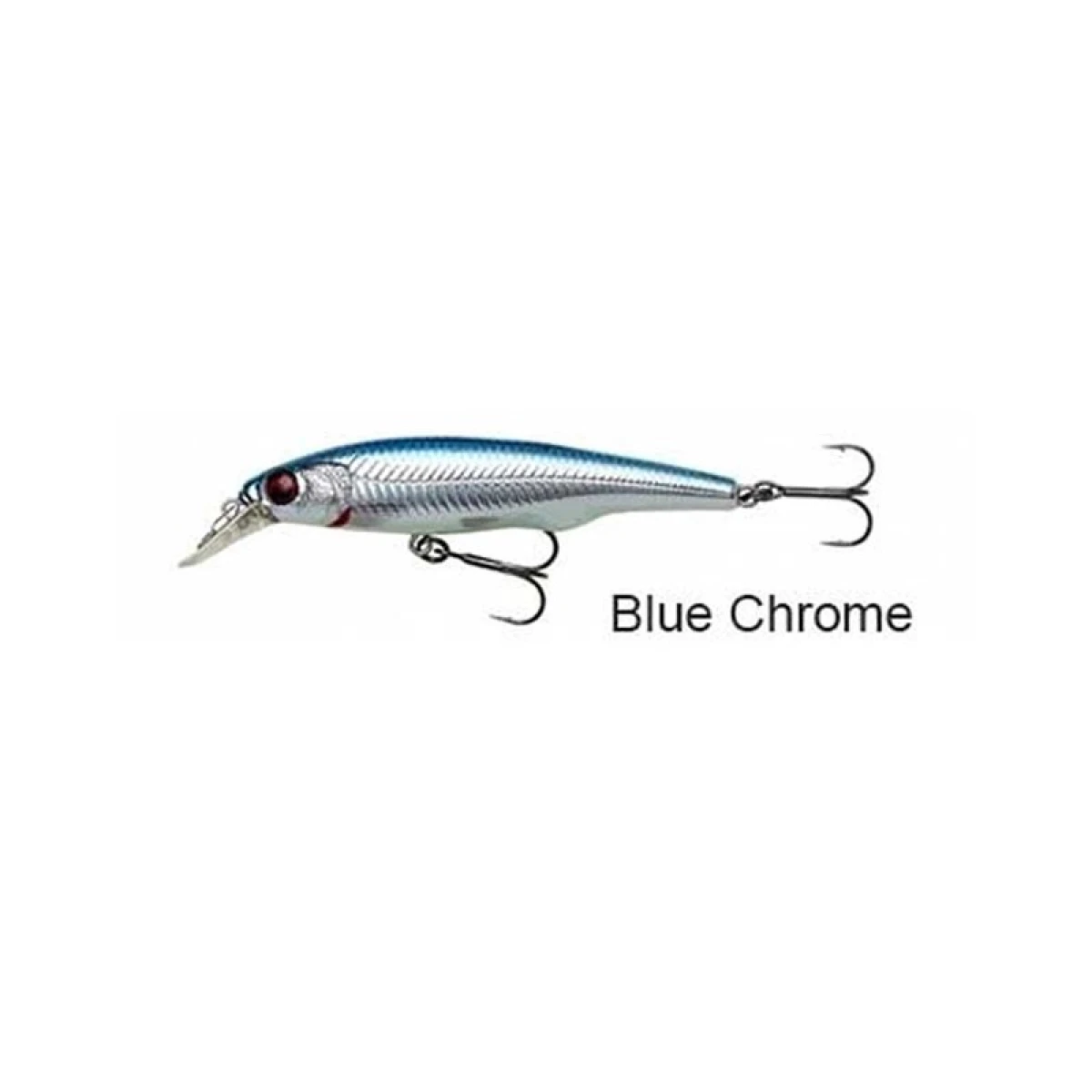 Savage Gear Gravity Twitch SR 9.5 cm 15 gr Suspending - Blue Chrome