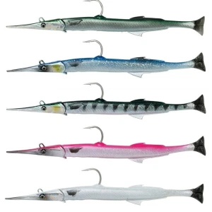 Savage gear Needlefish Pulsetail 2+1 23 cm 55g Suni Yem - Pearl White Silver