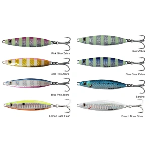 Savage gear Psycho Sprat 45g Suni Yem - Gold Pink Zebra