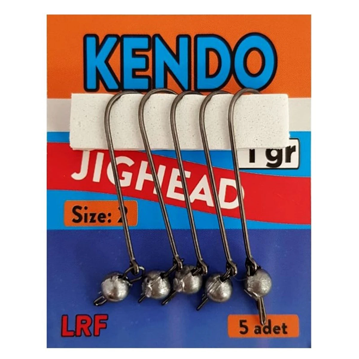 Kendo Hareketli Jig Head (Uzun Pala İğneli) - 2 gr