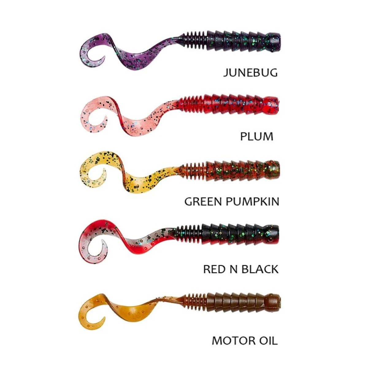 Savage Gear Pro Grub 5 cm 0.8 gr 8 Adet - Red n Black