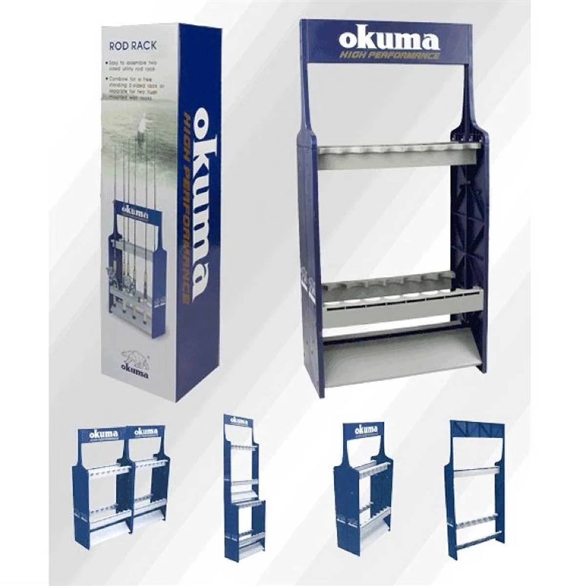 Okuma Plastic Rod Rack Kamış Standı