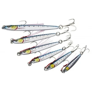 Savage gear 3D Jig Minnow 20 gr 7,5 cm Suni Yem - Glow Zebra