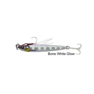 Savage gear 3D Jig Minnow 5 gr 4,6 cm Suni Yem - Bone White Glow