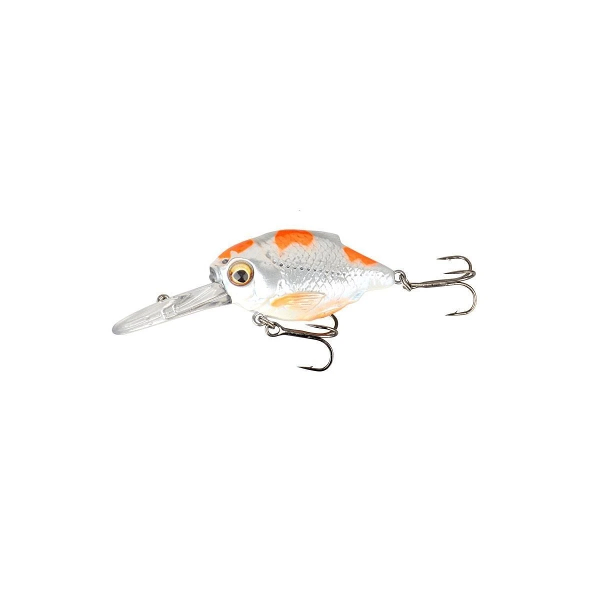 Savage gear 3D Crucian Crank 6,4 cm 23 gr SF DR Suni Yem - Pearl White Silver