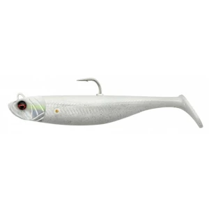 Savage Gear Savage Minnow 10 cm 20 gr 2+1 - White Pearl Silver