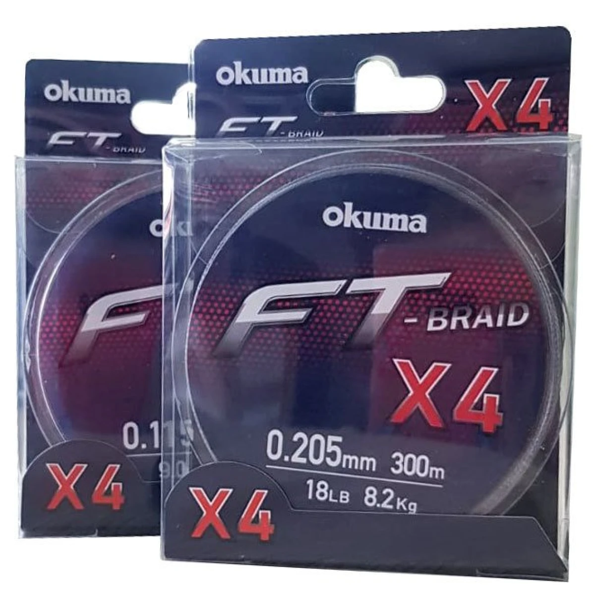 Okuma Ft-*4 Braided Line 300 mt Grey Örgü İp - 0,235mm