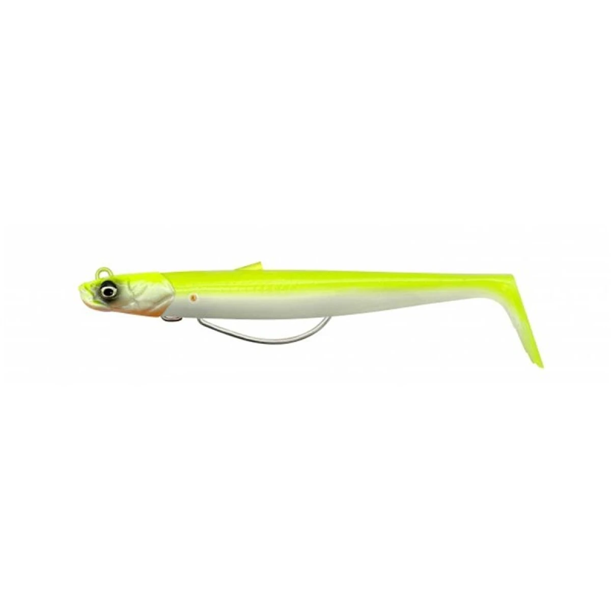Savage Gear Sandeel V2 Weedless 11.5 cm 22 gr 2+1 - Lemon Back