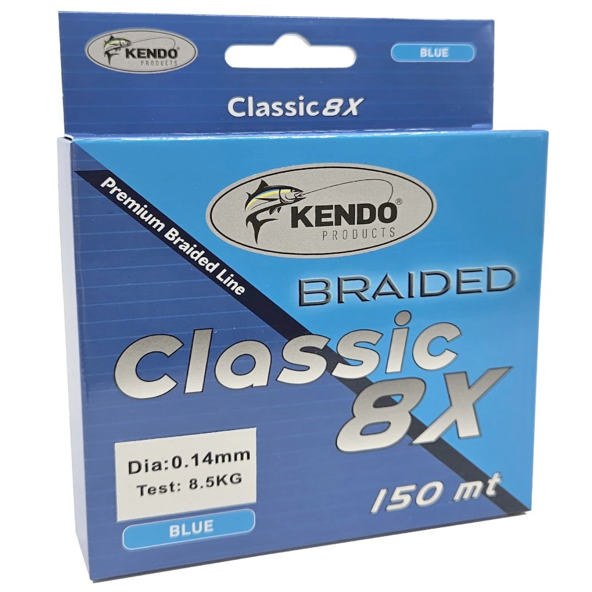 Kendo Classic 8X 150m Blue Örgü İp - 0.12mm