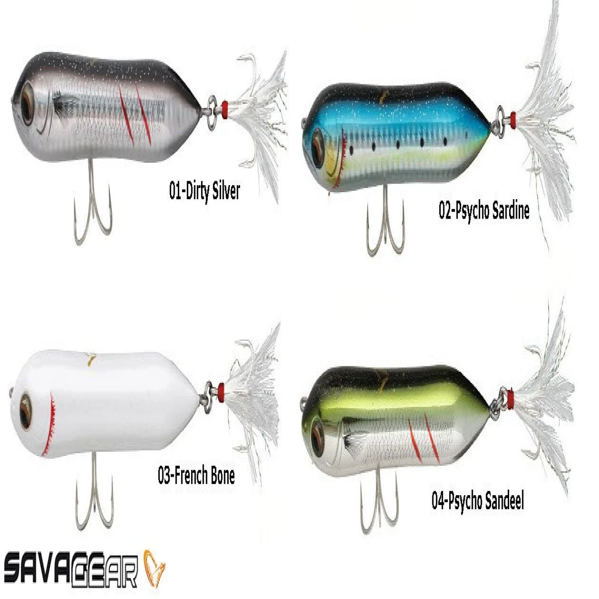 Savage gear Side Down Prey 110 27 gr F Suni Yem - 03-French Bone
