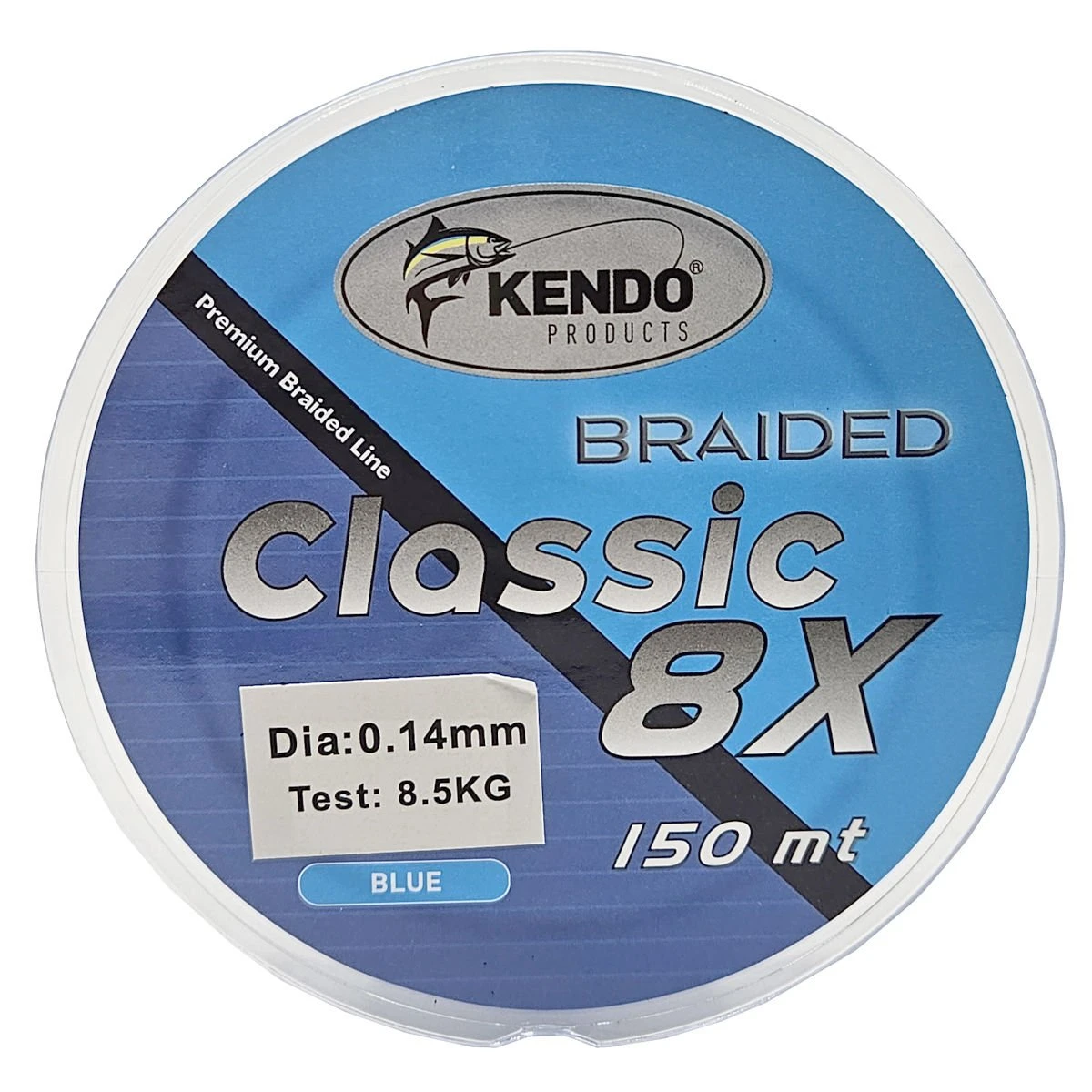 Kendo Classic 8X 150m Blue Örgü İp - 0.12mm