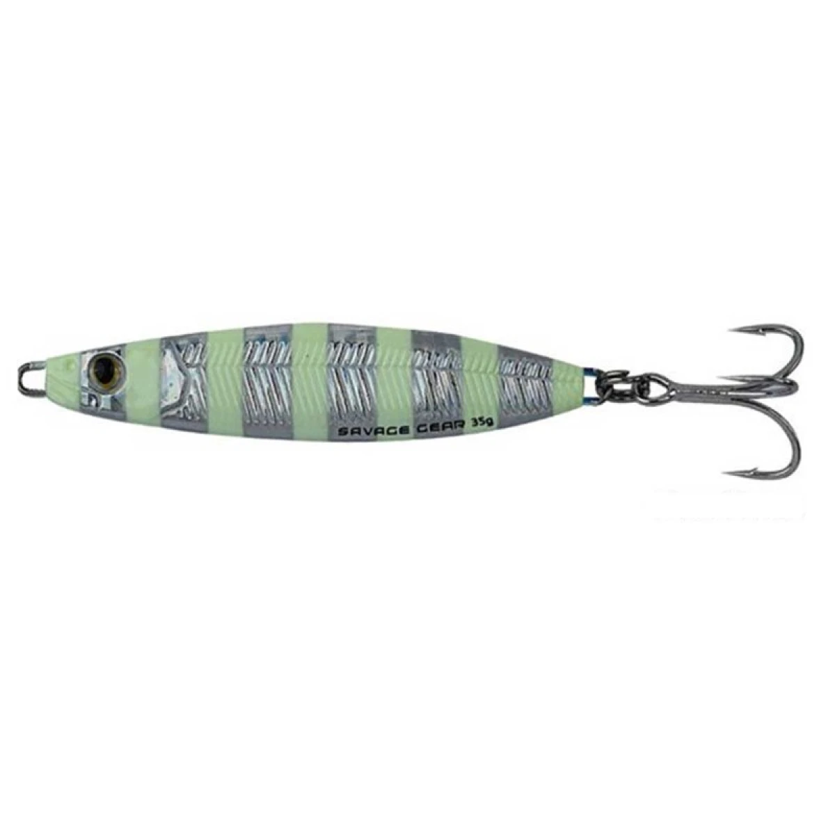Savage gear Psycho Sprat 35g Suni Yem - Glow Zebra