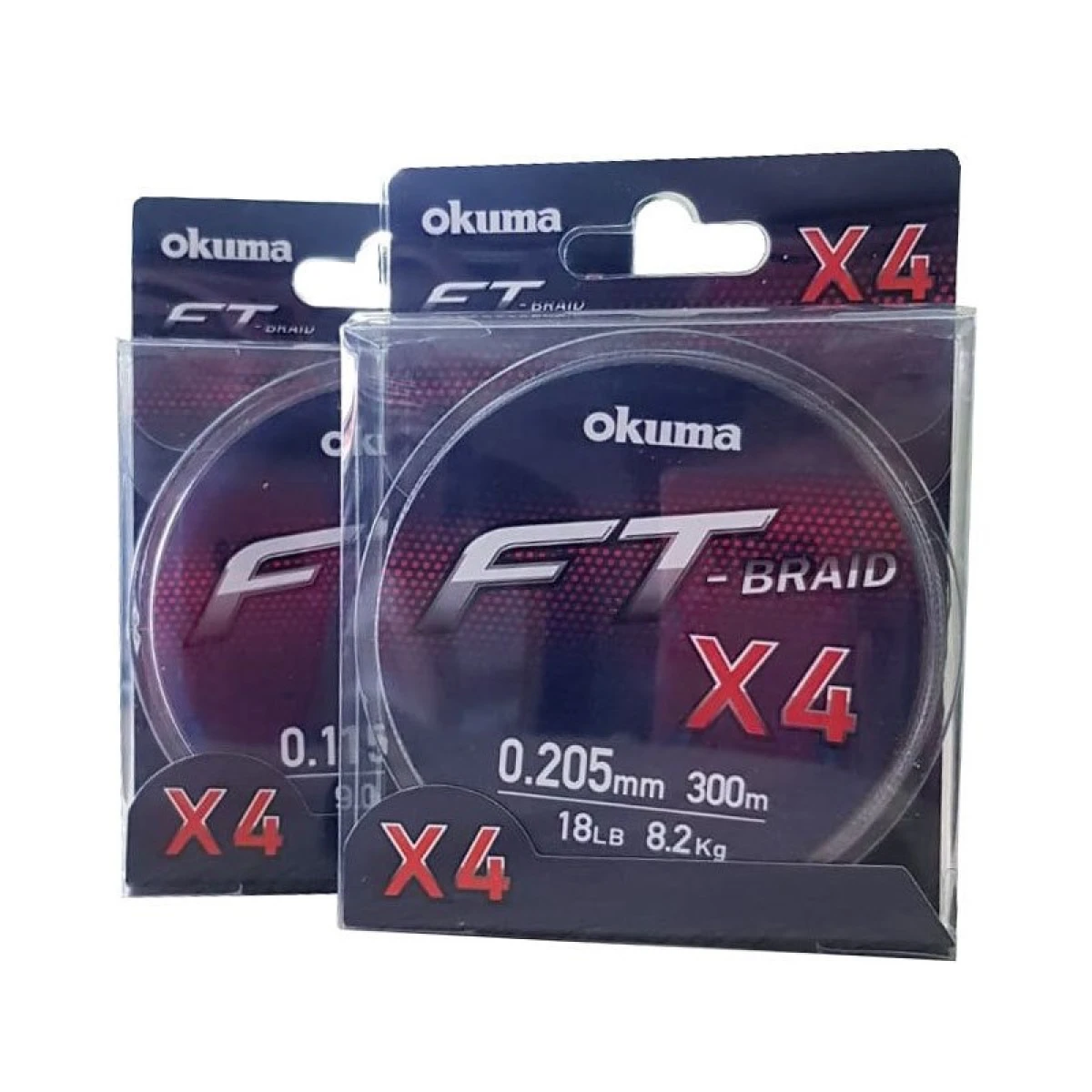 Okuma Ft-*4 Braided Line 300 mt Grey Örgü İp - 0,235mm