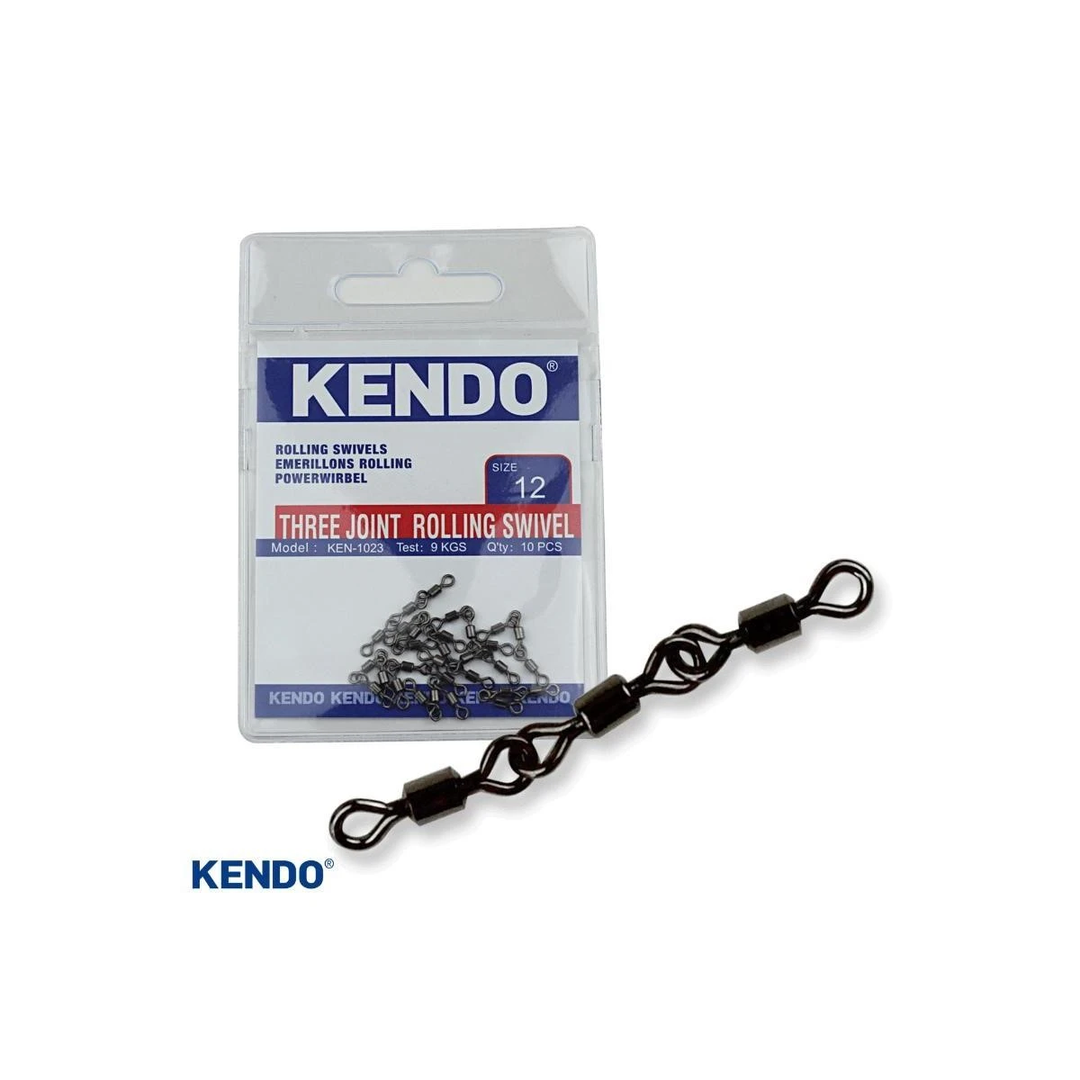 Kendo Three Joint Rolling Swivel 10 Adet - 14