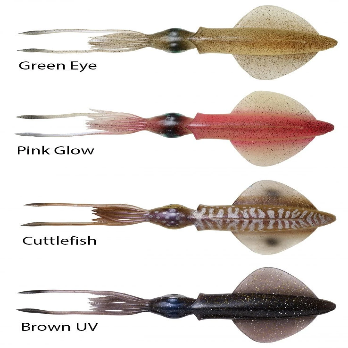 Savage gear Swim Squid 9.5cm 5g 4 Adet Suni Yem - Cuttlefish
