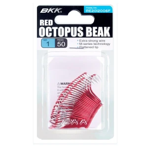 BKK Red Octopus Beak 50 Adet Olta İğnesi