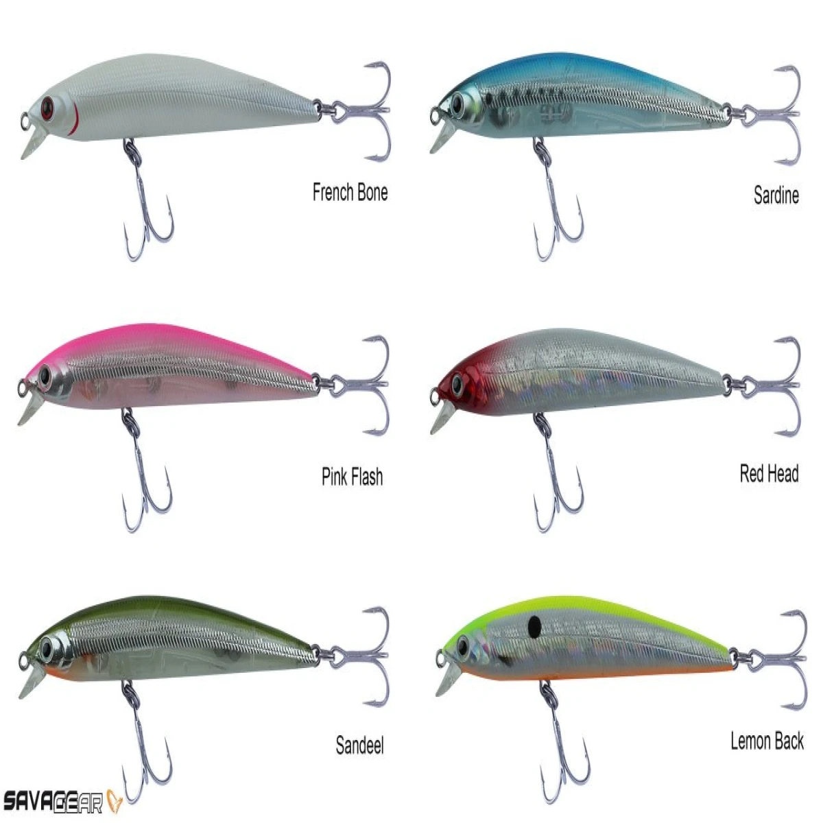 Savage gear  Prey110 11cm 14g SF Suni Yem - French Bone Silver