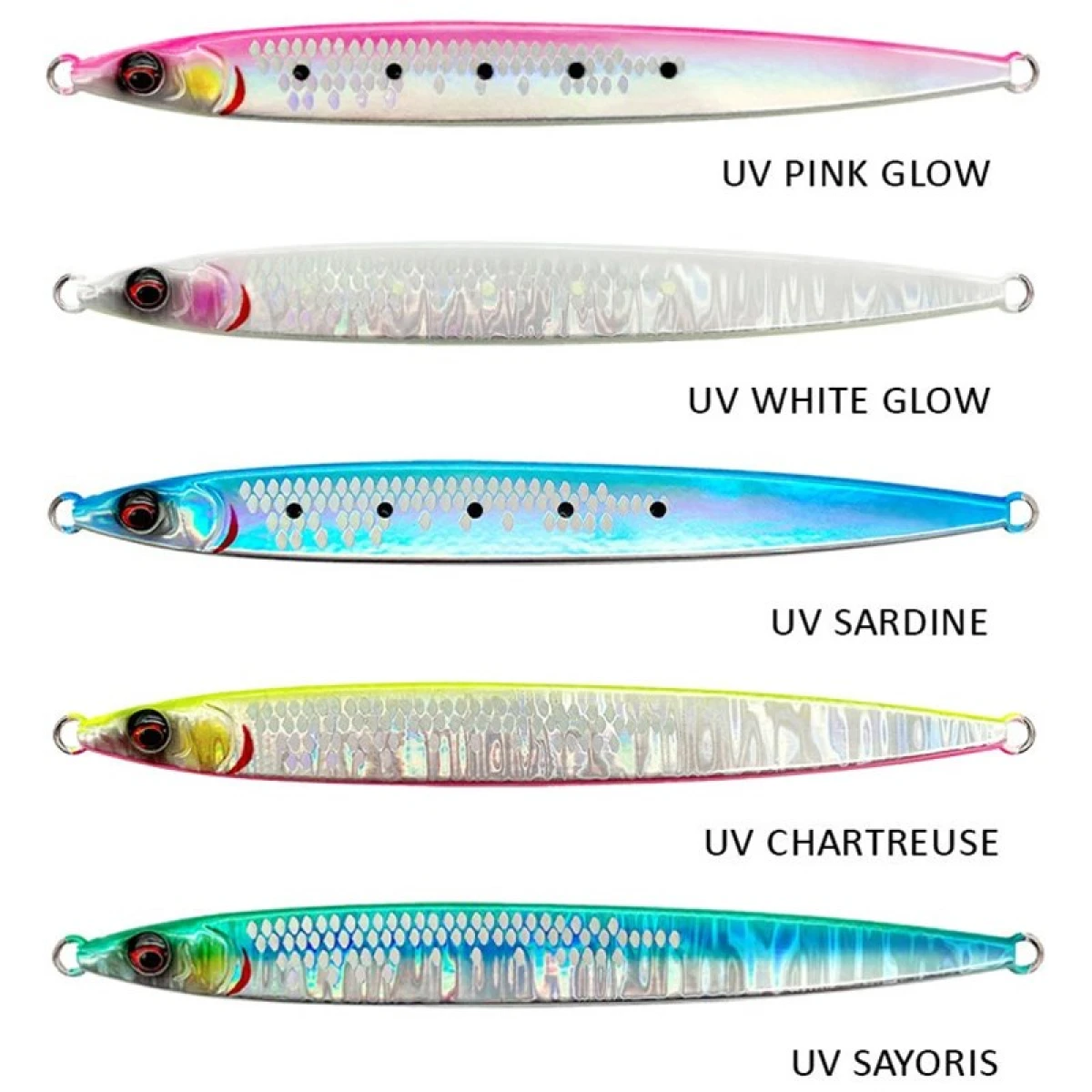 Savage Gear Sardine Slider 13 cm 60 gr Suni Yem - UV White Glow