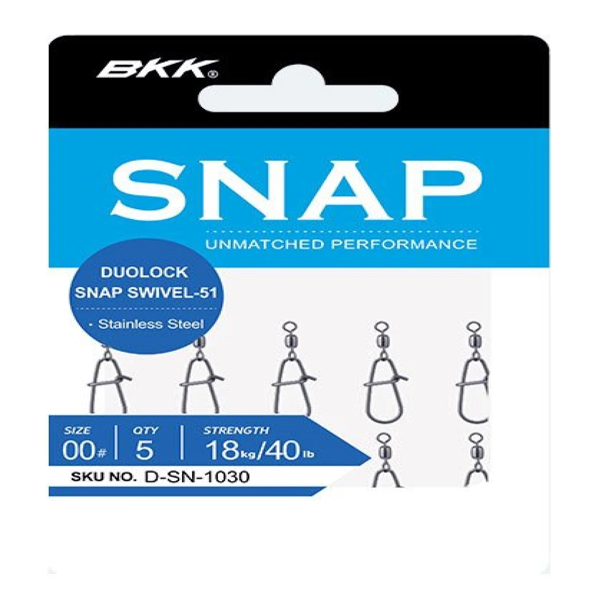 BKK Duolock Snap Swivel-51 Fırdöndü - 0