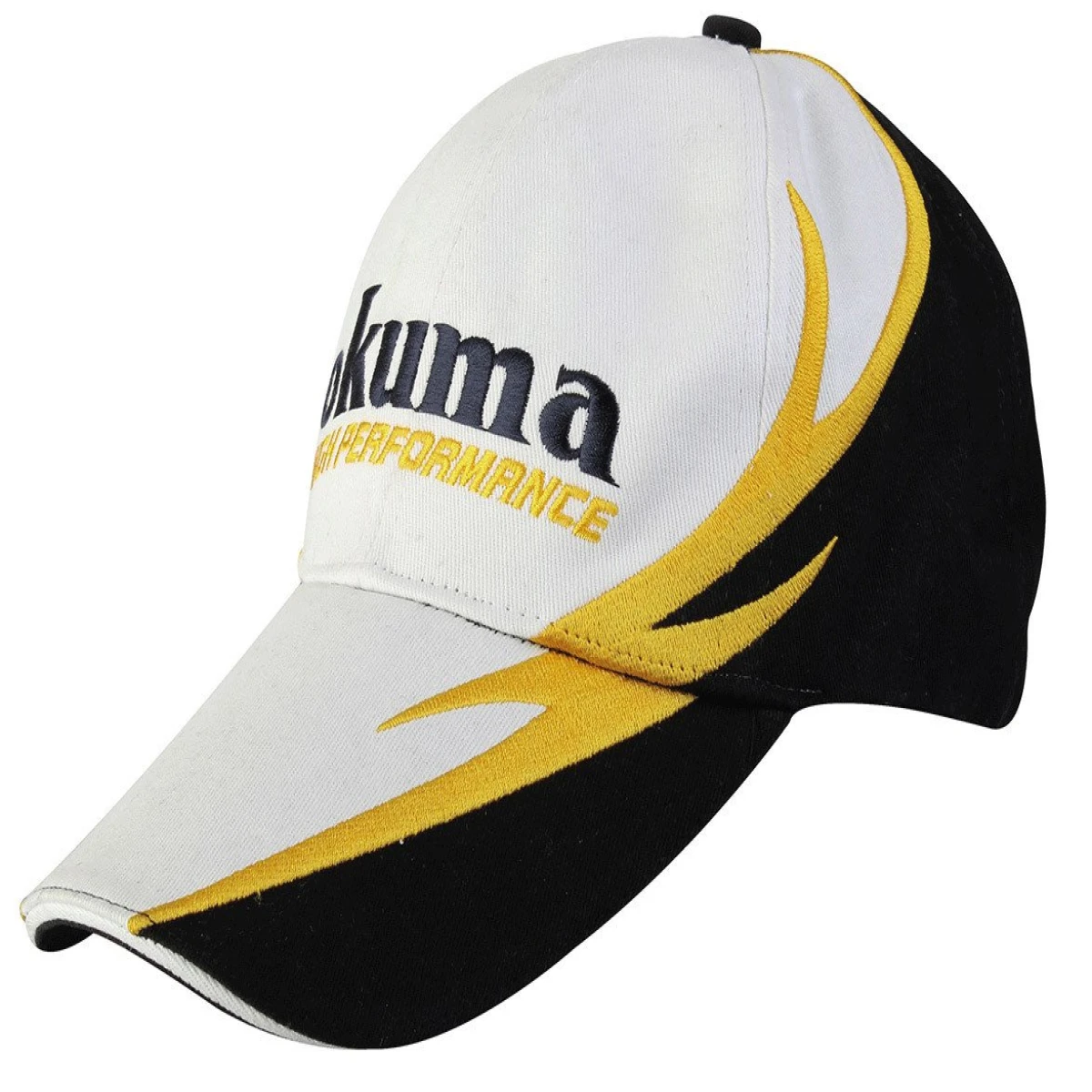 OKUMA Fire Pattern Beyaz Şapka