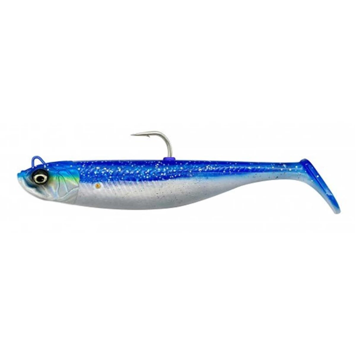 Savage Gear Savage Minnow 12.5 cm 35 gr 2+1 - Blue Pearl Silver