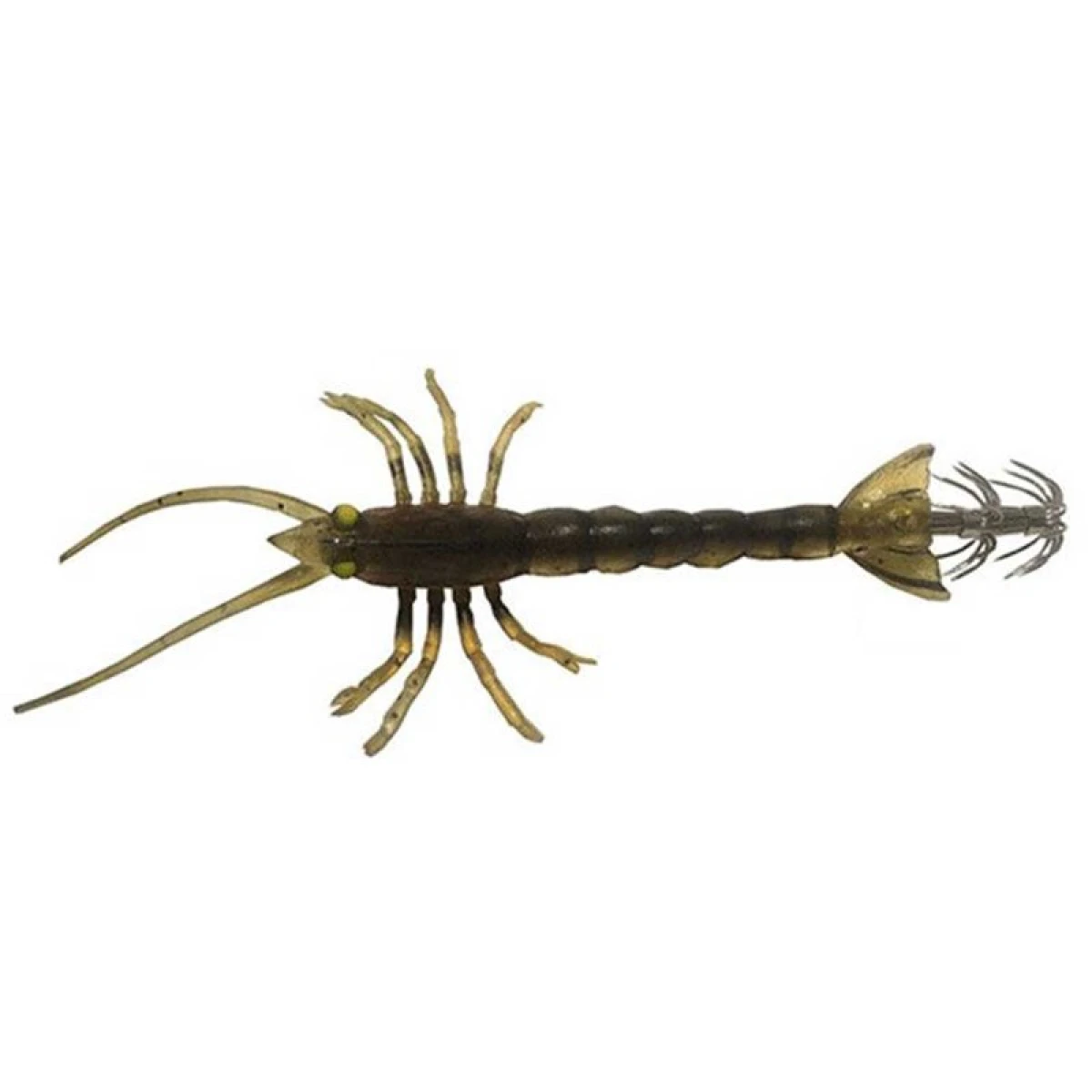 Savage gear 3D TPE Shırımp Egı Jıg 9.2 cm 14 gr Suni Yem - Olıve