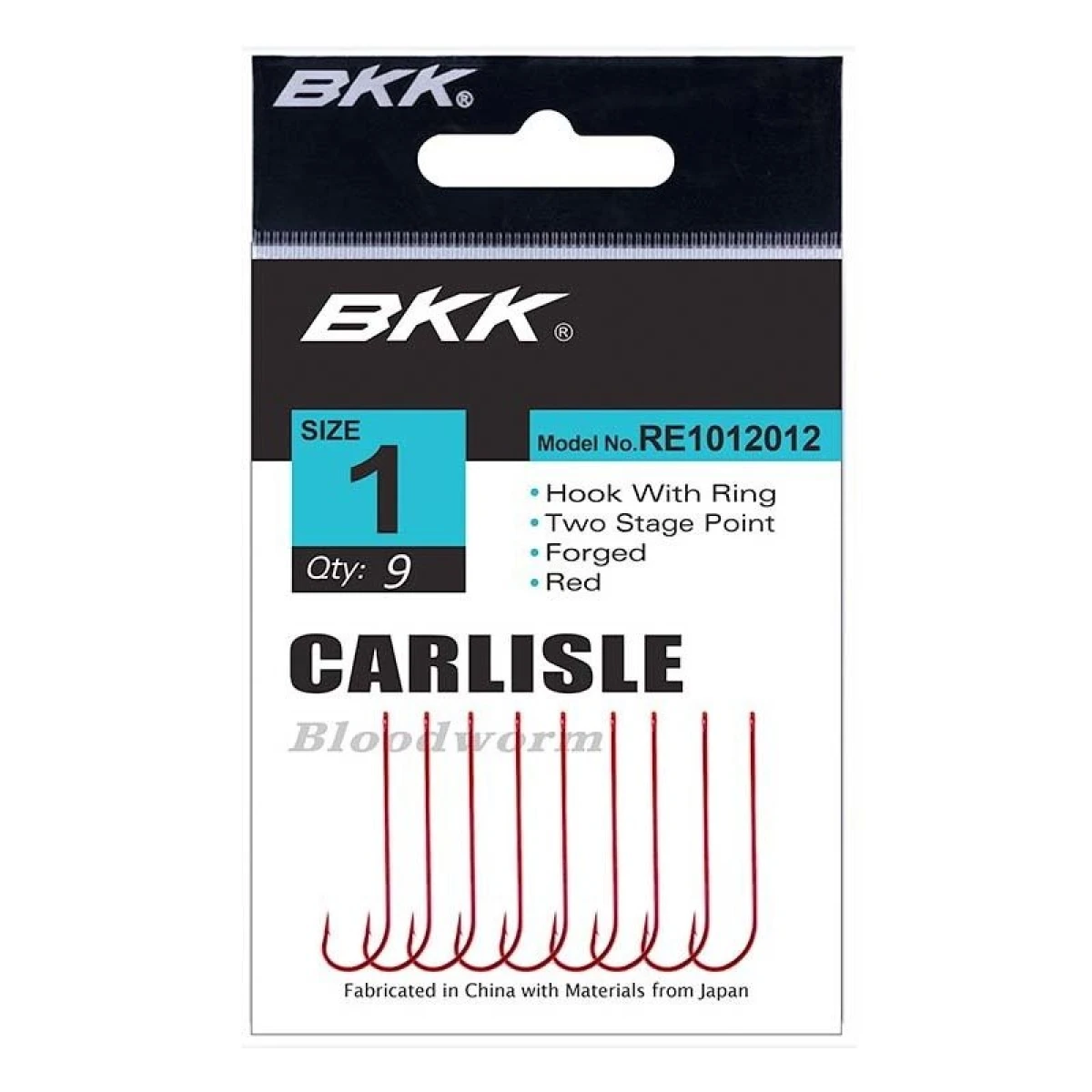 BKK Red Carlisle Bloodworm-R İğne - 2/0