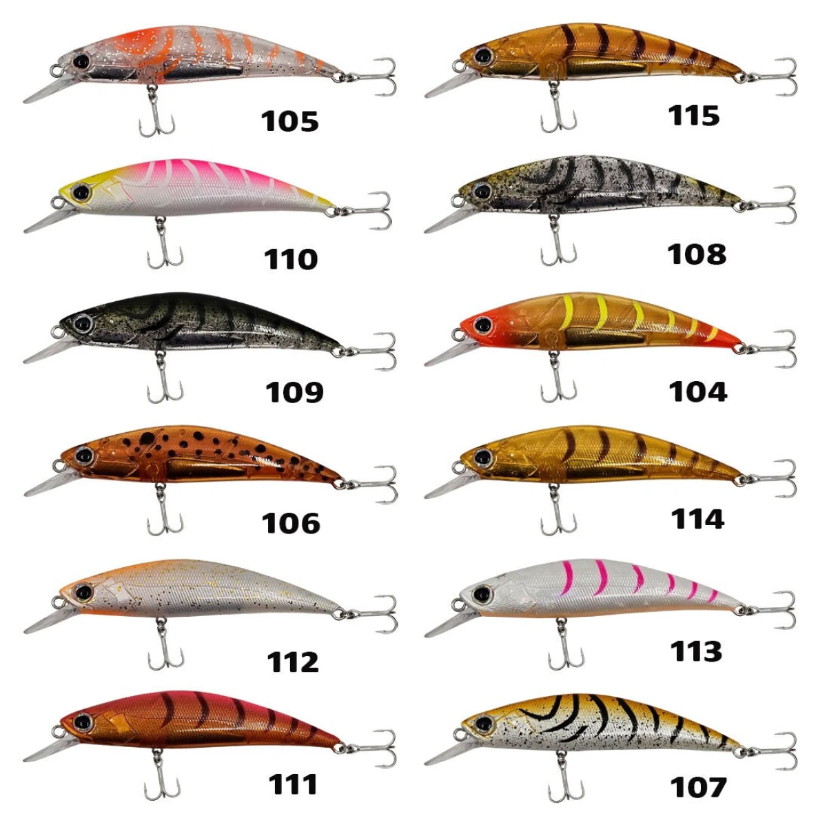 Kendo Shrimp Minnow 60S 6.2gr Sahte Balık - 110