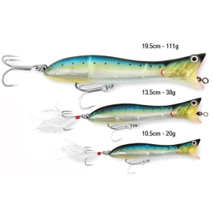 SAVAGE GEAR Panic Poper 10.5 cm 22 gr Suni Yem 01-Dirty Silver Mullet