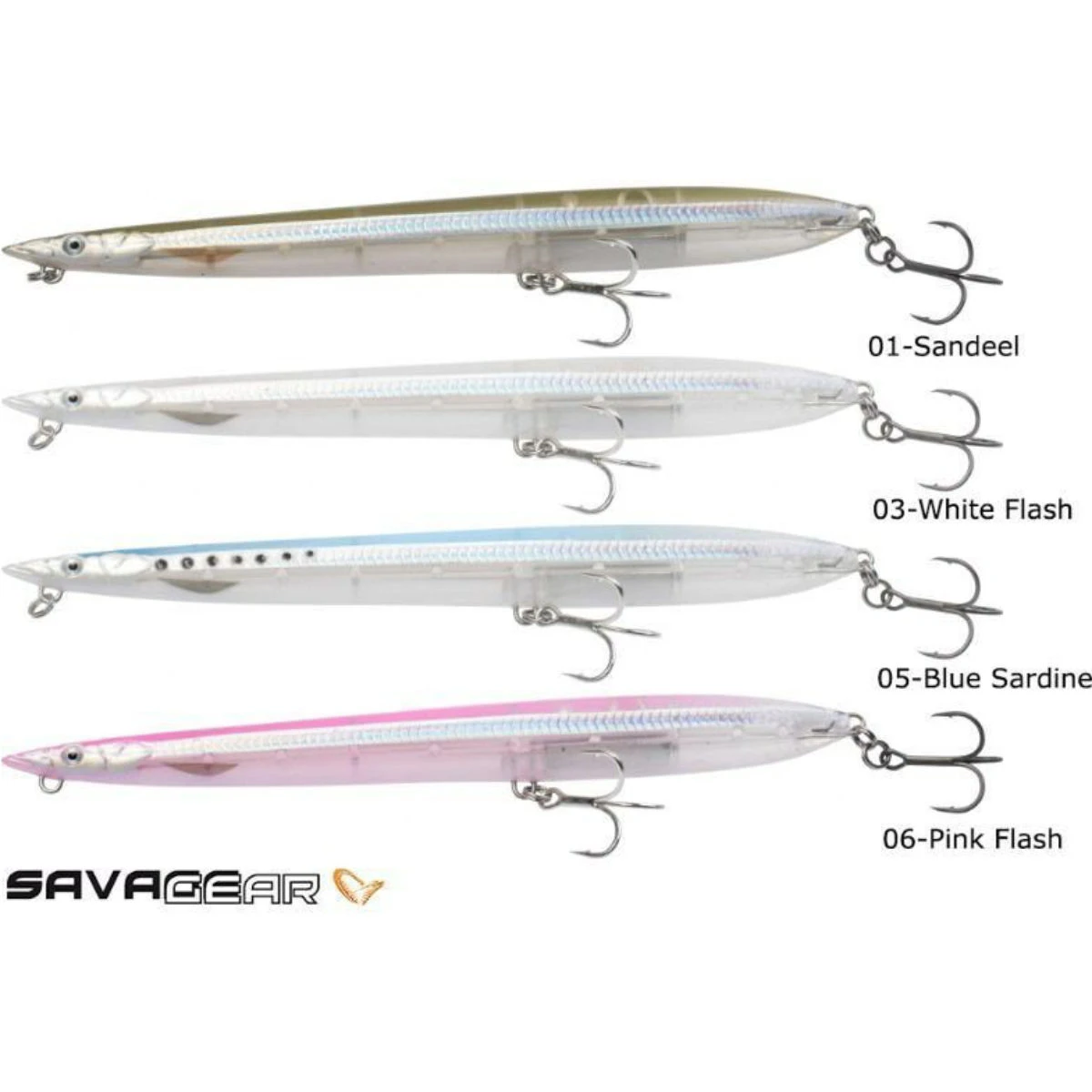 Savage gear Sandeel Surf Walker 155 23g Suni Yem - 05-Blue Sardine