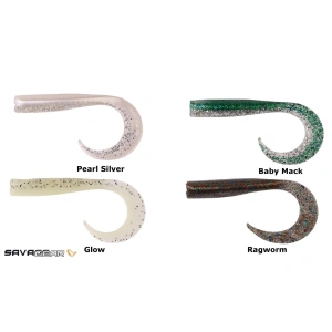 Savage gear LB Sandeel Curltail 10 cm 5 Adet Suni Yem