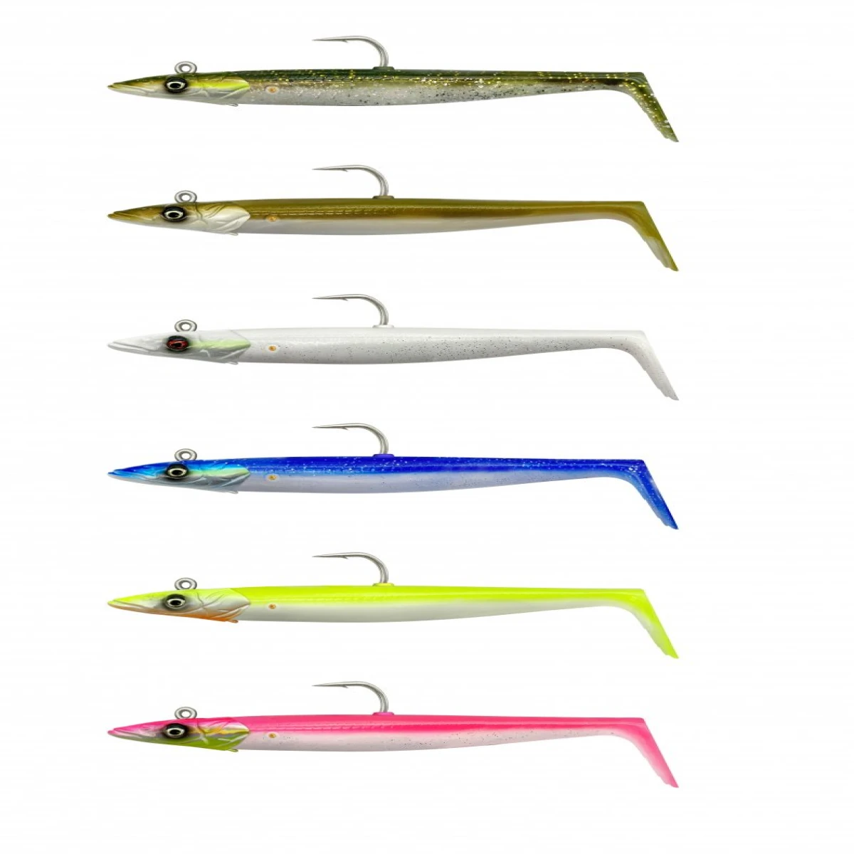 Savage Gear Sandeel V2 17.5 cm 65 gr 2+1 - Khaki