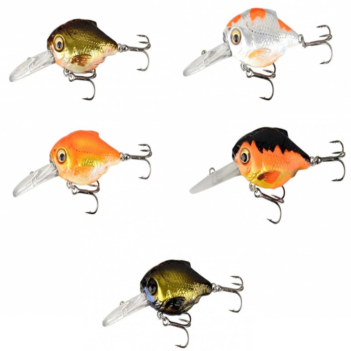 Savage gear 3D Crucian Crank 4,6 cm 8,3 gr SF DR Suni Yem - Black