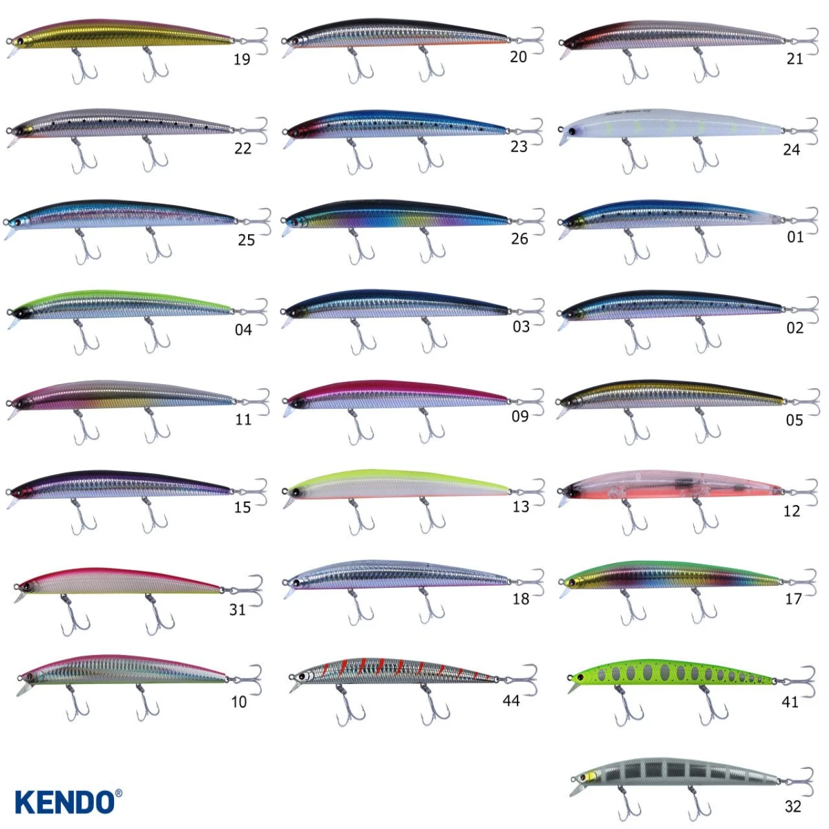 Kendo Seabass Mınnow 17cm 26,8gr Floatıng Suni Yem - 21