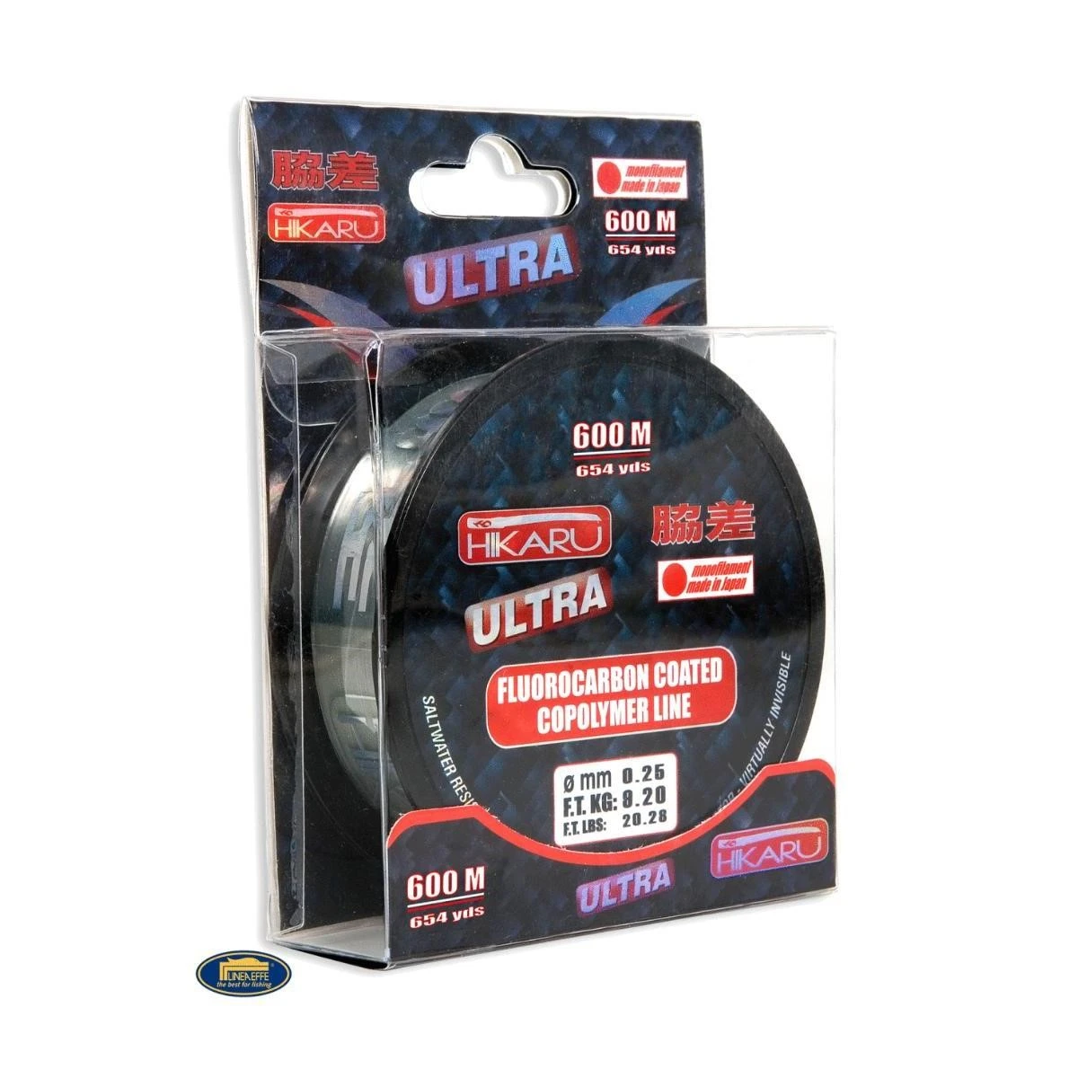 Lineaeffe Hıkaru Ultra Floro Carbon 600mt - 0.50 mm