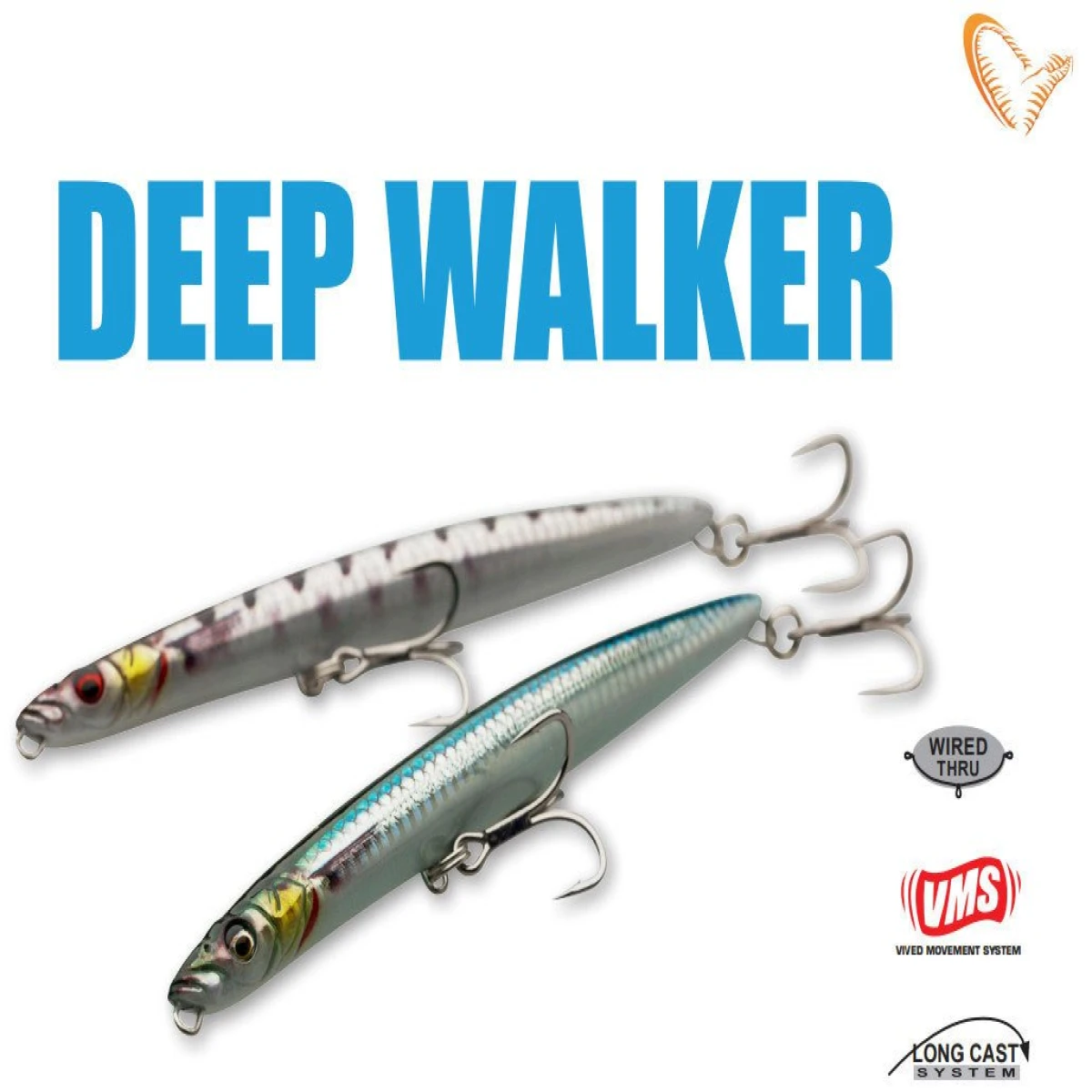Savage gear Deep Walker 175 39 gr Suni Yem - Barracuda