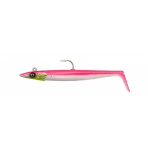 Savage Gear Sandeel V2 12 cm 22 gr 2+1 - Pink Pearl Silver