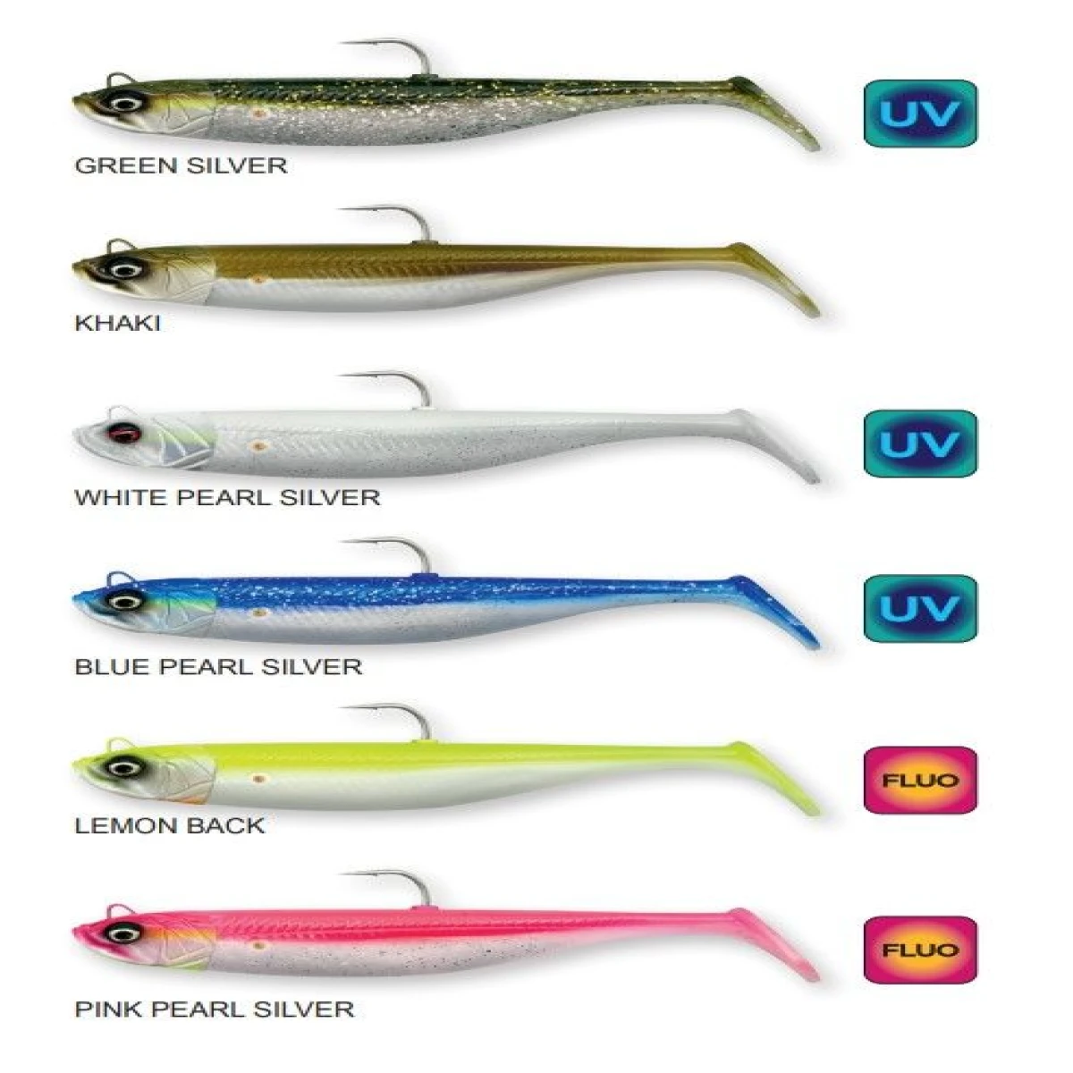 Savage Gear Savage Minnow 10 cm 20 gr 2+1 - Blue Pearl Silver